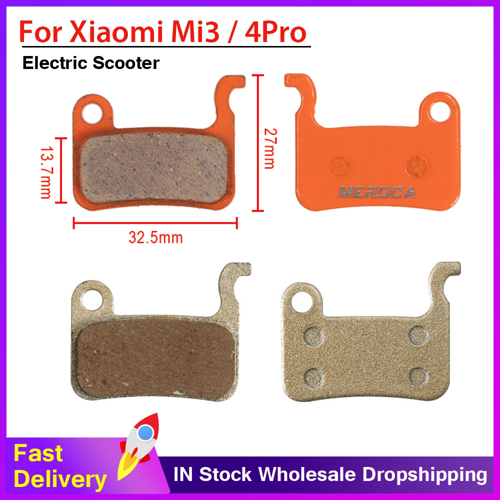 X Tech Accessories - Xtech油圧ディスクブレーキパッド,Xiaomi mi3電動スクーター用,4プロ,セミメタル,セラミック,アクセサリー,1ペア