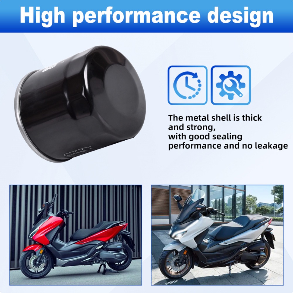 オートバイアクセサリーオイルフィルターヤマハスクーター XP - Tech Max Accessories のレビューと価格