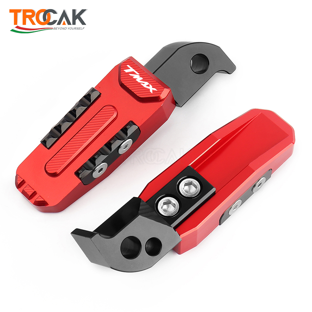 フットペグ付きオートバイ用リアフットレスト,フットレスト,ヤ - Tech Max Accessories のレビューと価格