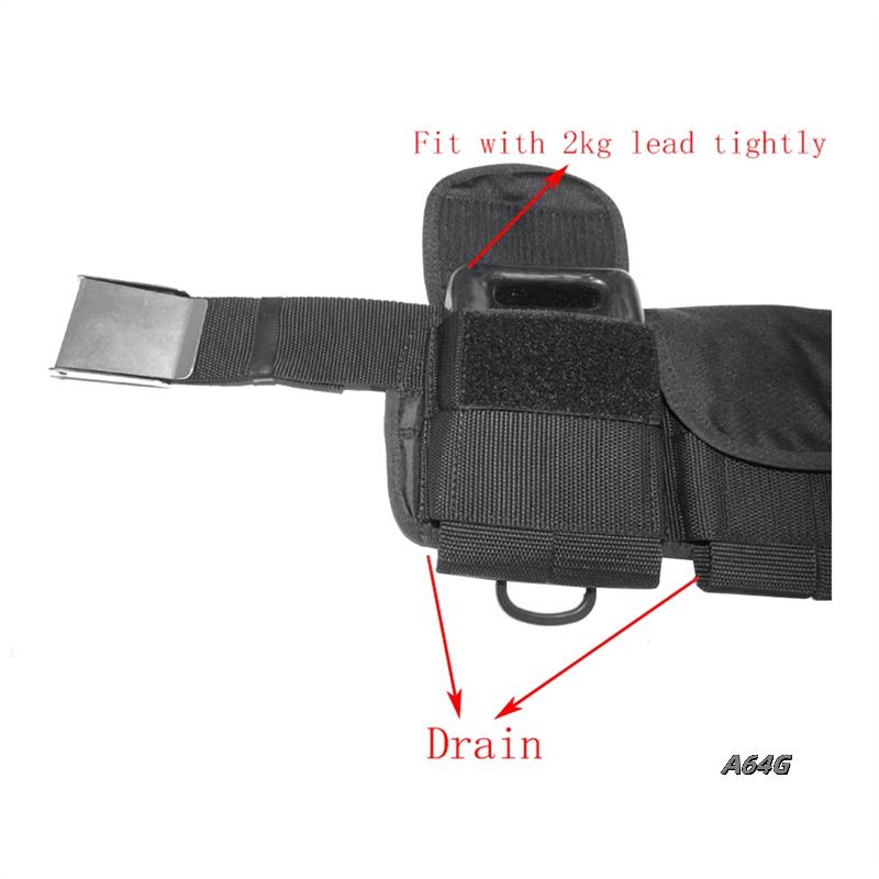 調節可能なスキューバダイビングウェイトベルトクイックリリース - Tech Diving Accessories のレビューと価格