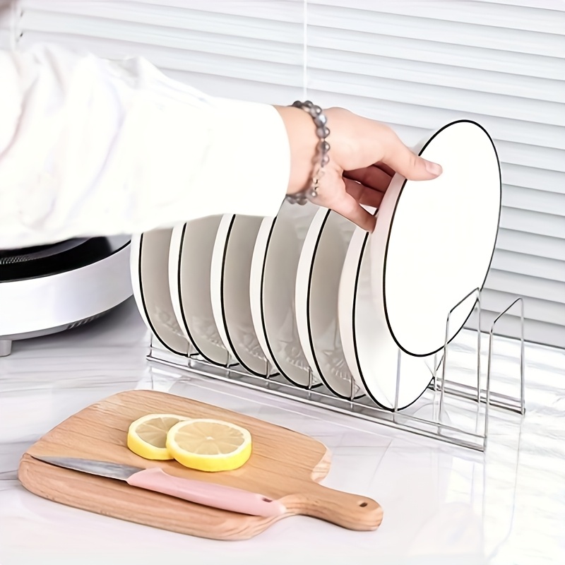 1個のステンレス製キッチンディッシュラック、プレートや食器用 - Tech Accessories Organizer のレビューと価格