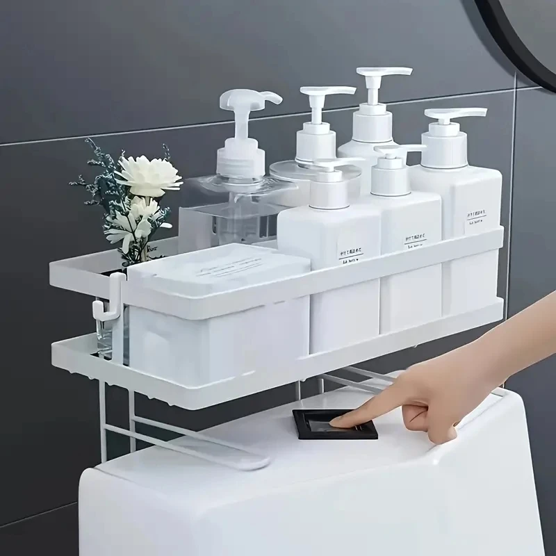 トイレ上収納棚 - 3段式バスルームオーガナイザーラック、ト - Tech Accessories Organizer のレビューと価格