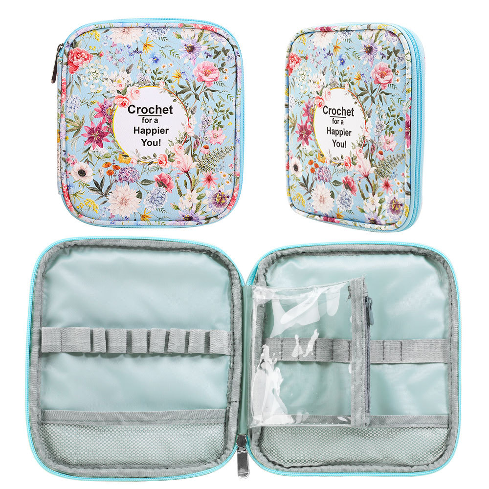 防水ニットツールアクセサリー収納バッグ、花柄プリント、複数の - Tech Accessories Organizer のレビューと価格