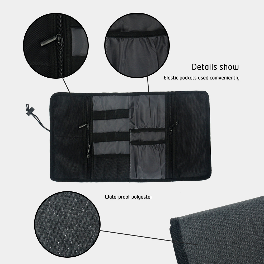 テックオーガナイザーバッグ ケーブル収納ケース トラベル電子 - Tech Accessories Organizer のレビューと価格