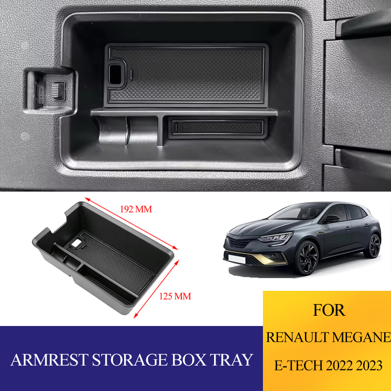 ルノー メガーヌ E-Tech 2022 2023用 ABS - Tech Accessories Organizer のレビューと価格